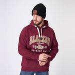 Толстовка Alaskan Promo Hoodie бордо  M