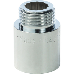 Удлинитель ВР/НР хромированный 1/2"X25