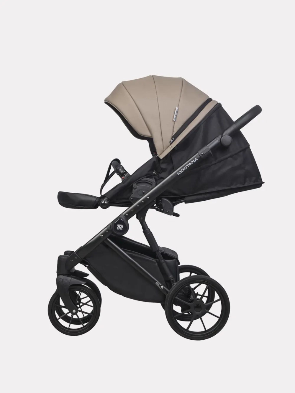 Коляска 2 в 1 Riko Basic Montana Ecco цвет 22 Beige (бежевый)