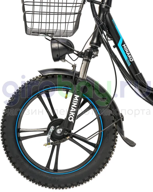 Электровелосипед Minako V.8 PRO Black (60V/13Ah) версия 2026 года фото №3