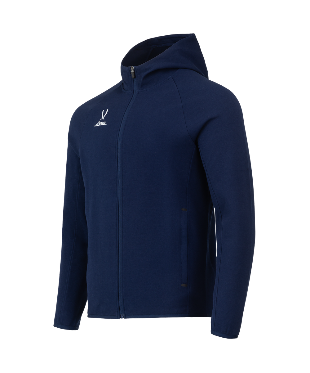 Худи на молнии ESSENTIAL Athlete Hooded FZ Jacket, темно-синий