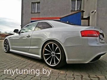 Сплиттеры накладок на пороги V.4 для AUDI RS5 B8 (10-15)