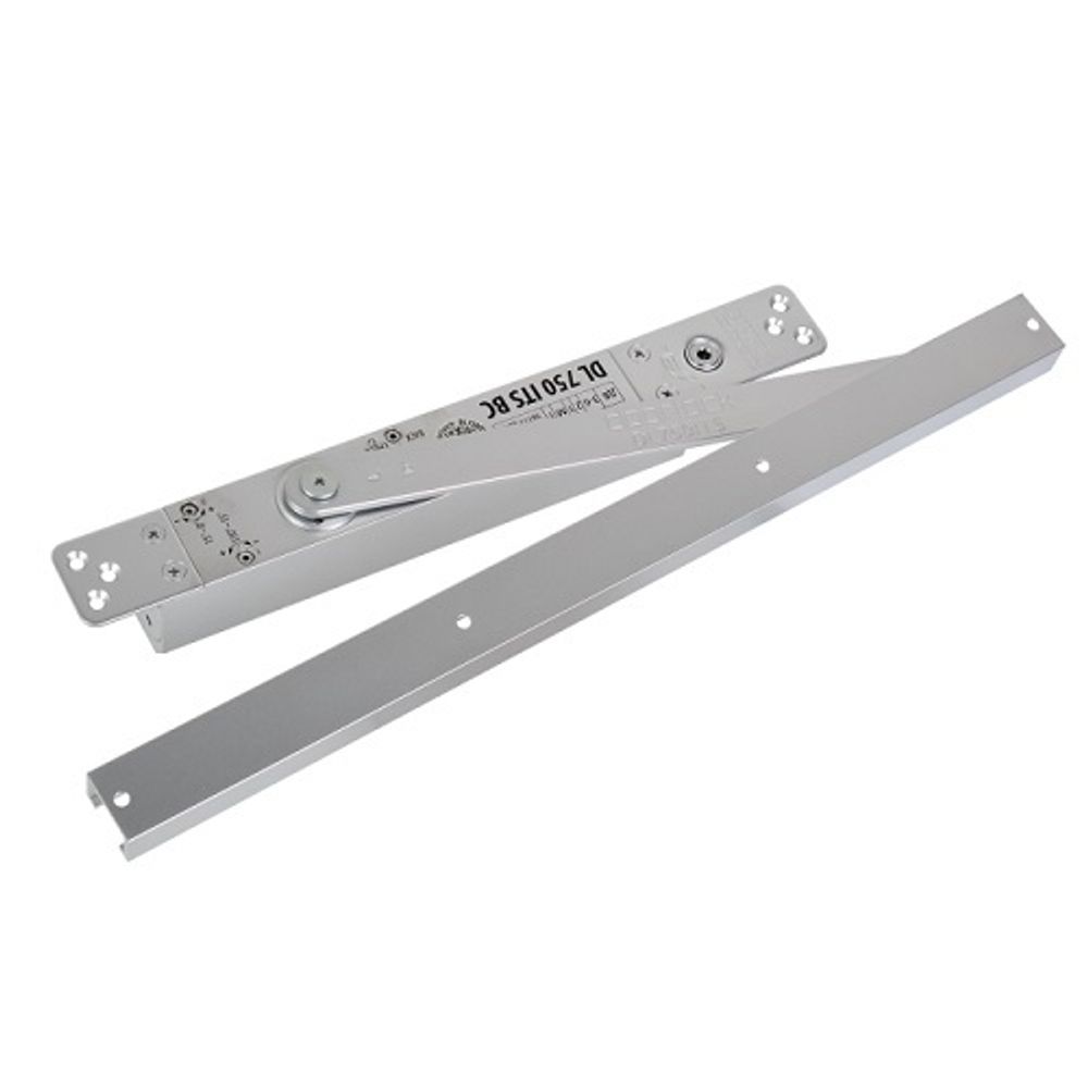 Доводчик врезной DOORLOCK DL750ITS/BC (Hold-open,Back Check) EN3-6 серебро