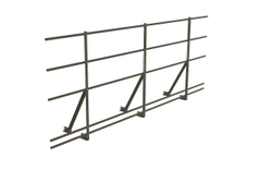 Кровельное ограждение Fachmann KO/ECO/SN-1200-3-3000 RAL