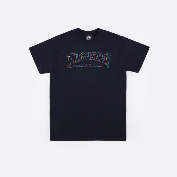 Футболка Thrasher Spectrum (black) артикул: - купить в магазине Дайс