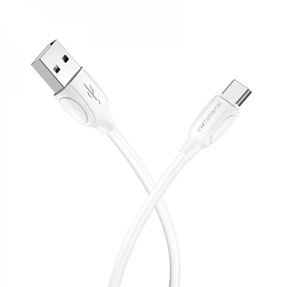 Usb Кабель-зарядка Type-C Borofone BX19 1м белый