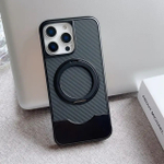Чехол для iPhone 16 Pro Max DITAKA Full Cover, поворотная подставка алюминиевая