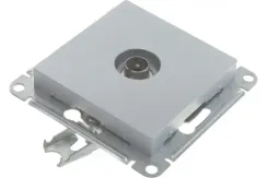 Розетка TV Systeme Electric ATLASDESIGN алюминий 38189