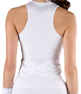 Женский топ теннисный Hydrogen Tech Tank Top - белый