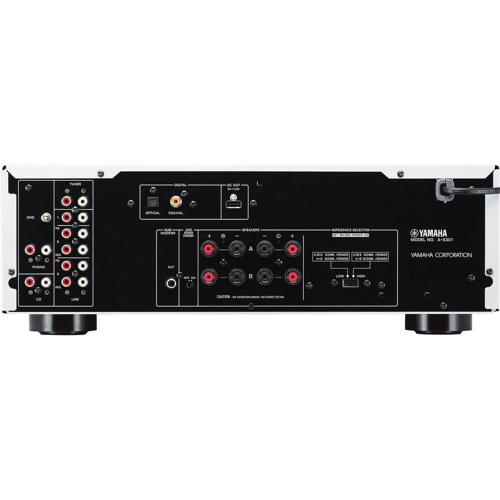 Yamaha A-S301 Black — интегральный стереоусилитель