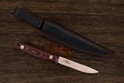 Нож туристический (разделочный) Kizlyar Supreme Companero, клинок 110мм, AUS-10Co, G10