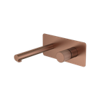 Смеситель STICK из стены BRUSHED BRONZE ручка LINEA