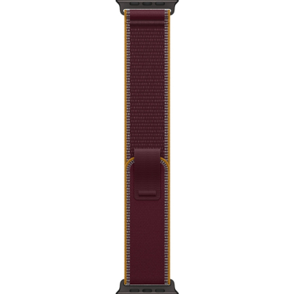 Apple Watch Ultra 4 (2026) 49mm Black Titanium Case /Burgundy Trail Loop