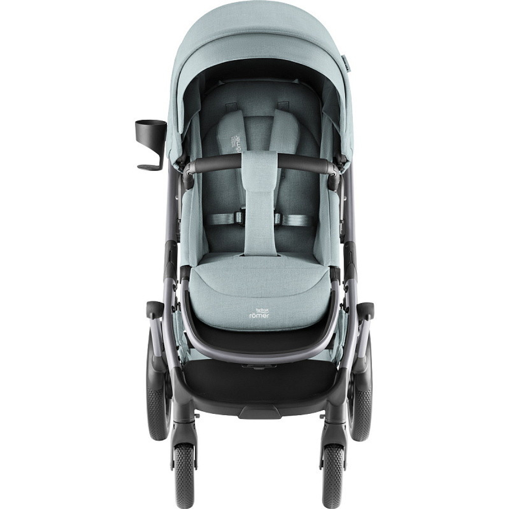 Детская коляска 3 в 1 Britax Roemer Smile 5Z Style и автокресло Baby-Safe Core Midnight Grey Harbor Blue