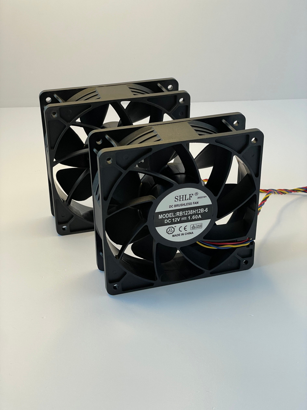 10 шт. Кулер 120 мм для корпуса ПК, 1,6 А, 4 pin, вентилятор охлаждения