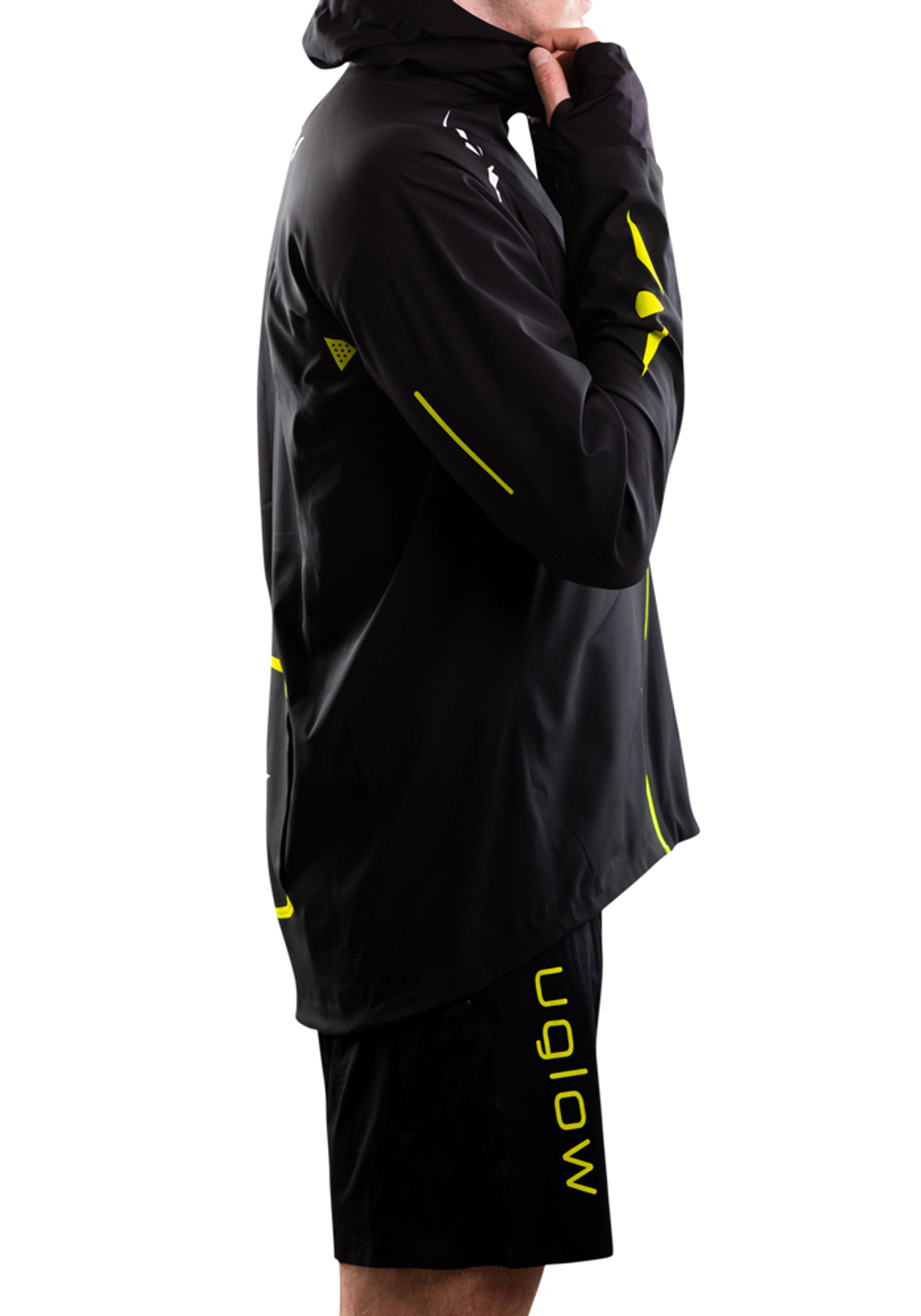 КУРТКА МУЖСКАЯ RAIN JACKET 25K WR / 35K MVP | BLACK YELLOW