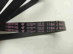 EWF1025 кт207 Ремень приводной 1184 J для стиральной машины Electrolux EWF1025 б/у