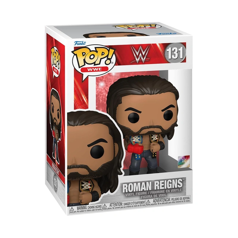 Funko POP! WWE: Roman Reigns (w/Belts) (131)