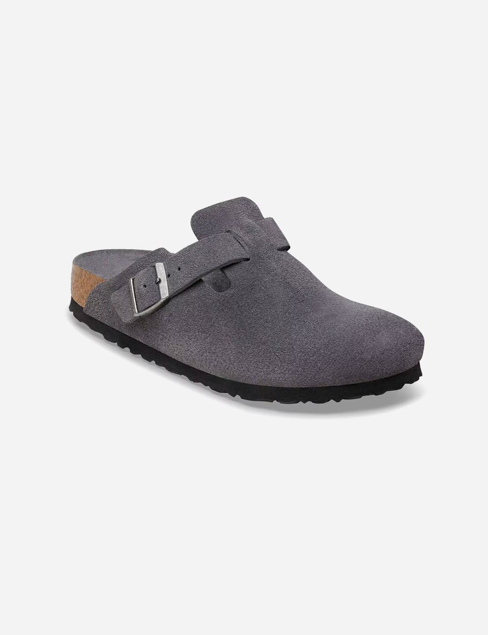 Birkenstock Boston Soft Footbed Clogs "Charcoal"
