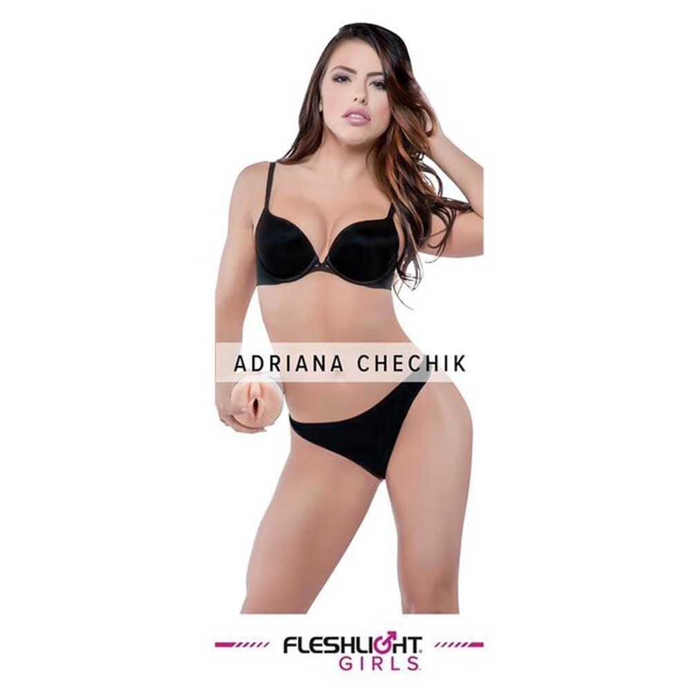 Мастурбатор слепок вагины Adriana Chechik - Fleshlight Girls (Цвет: телесный)