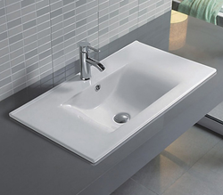 Раковина врезная CeramaLux 121 см YJ807-120