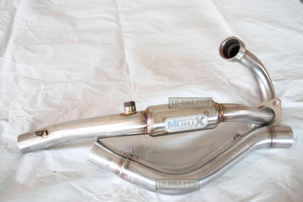 Full Exhaust System for Honda CRF250L-M-Rally (2012-2020). Made in Thailand. MOTO-X V.1