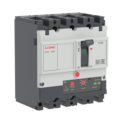 Авт. выкл. пост. тока YON pro MNX160H 4P 80A 50kA при DC1000V расц. TMD DC
