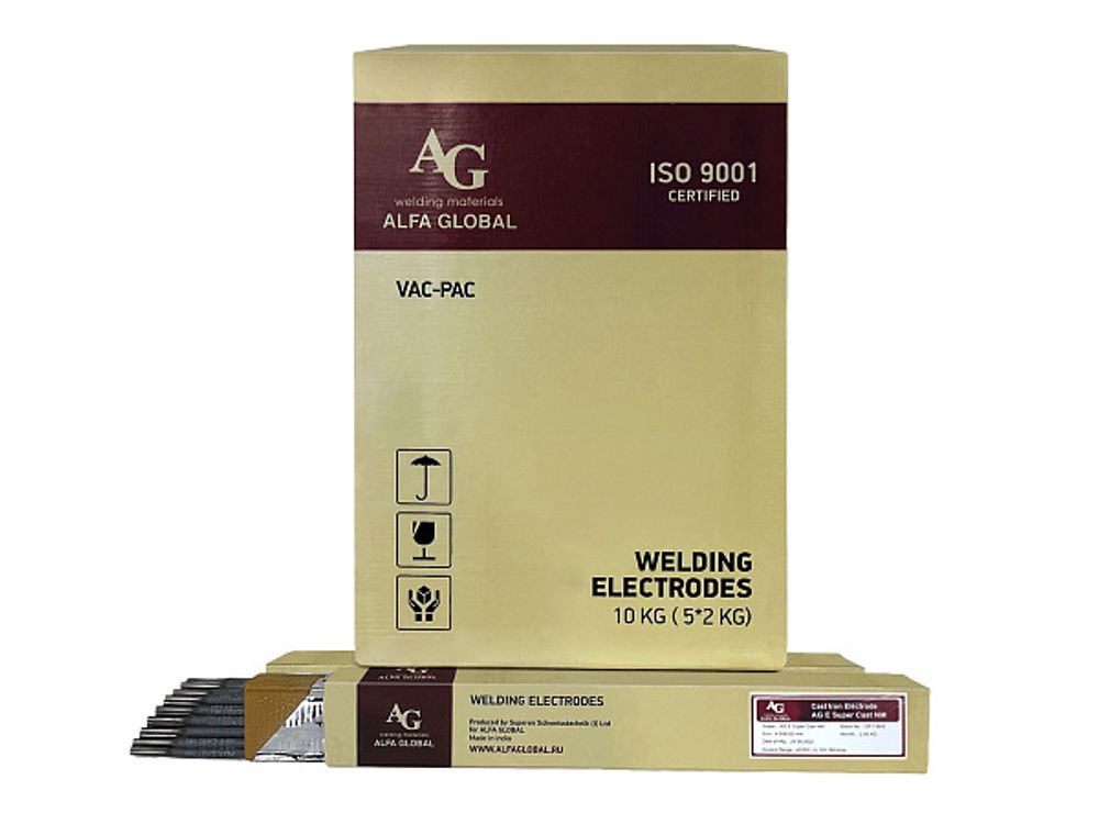 Электроды AG E-Cast NM d= 4,0*350 2,0кг VAC-PAC