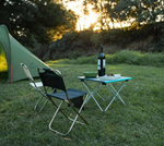 Стол туристический Naturehike складной, 68х46х40,5 см, серый