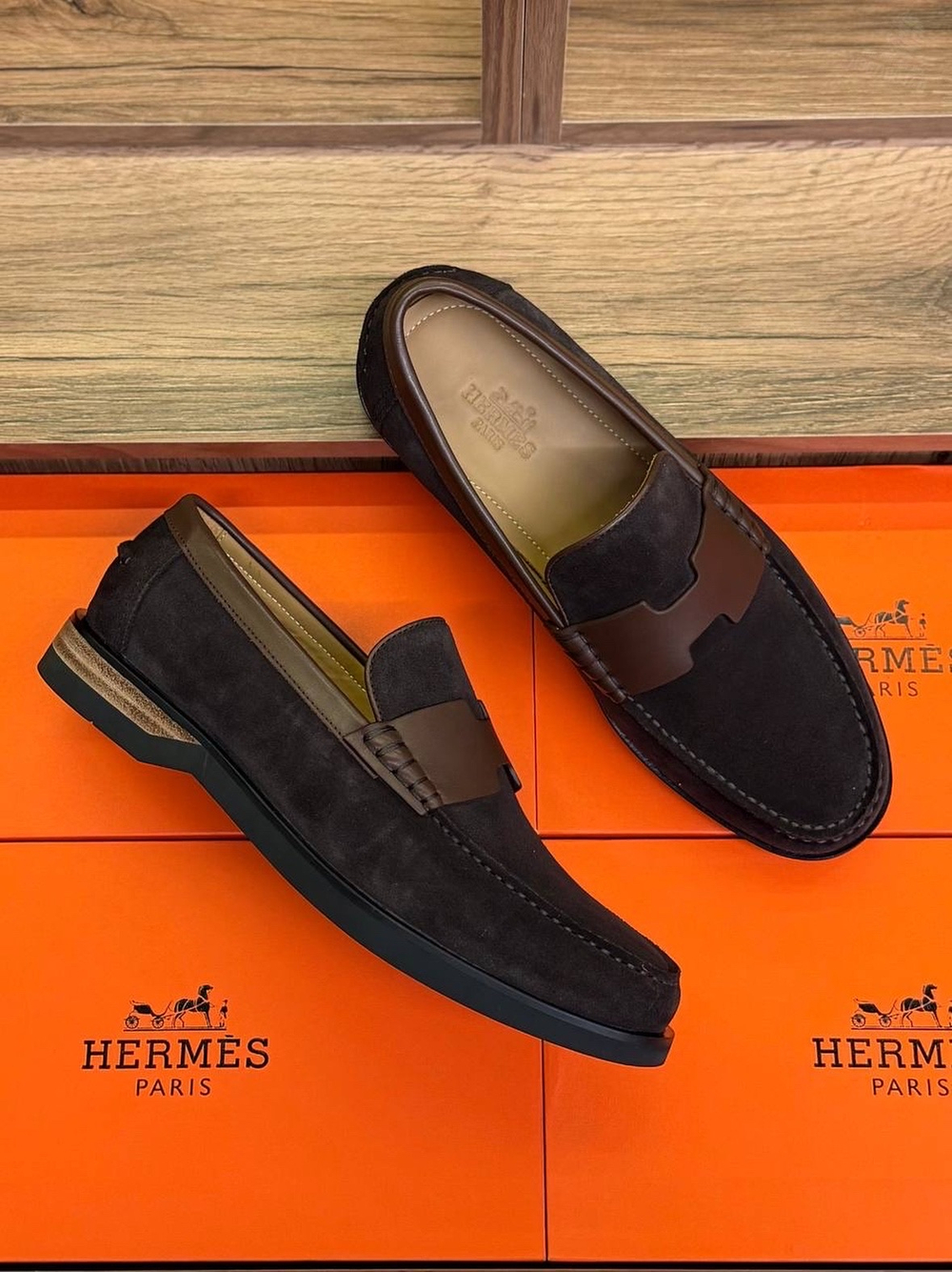 Лоферы Hermes Kennedy