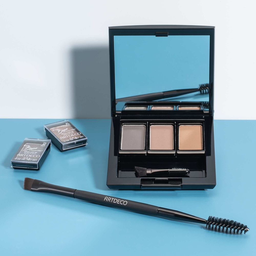 ARTDECO Brush - Кисть для бровей двусторонняя, 1 szt.
