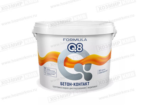 (FORMULA Q8) грунтовка ВД-АК "БЕТОНОКОНТАКТ" 6 кг