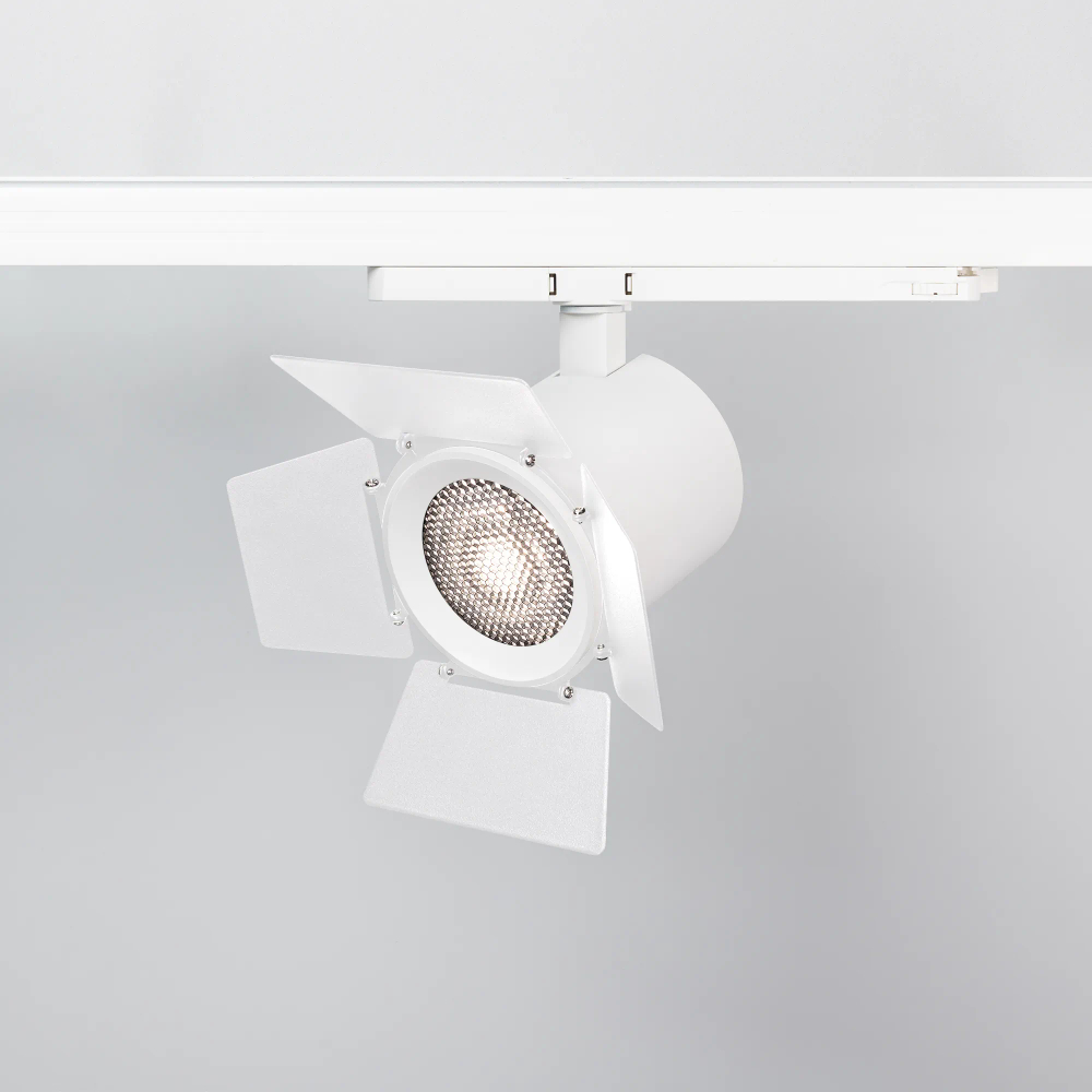 Бленда с сетчатым фильтром и посадочным кольцом LGD-NIKA-BDH-R100 (WH-BK) (Arlight, Металл) 036007