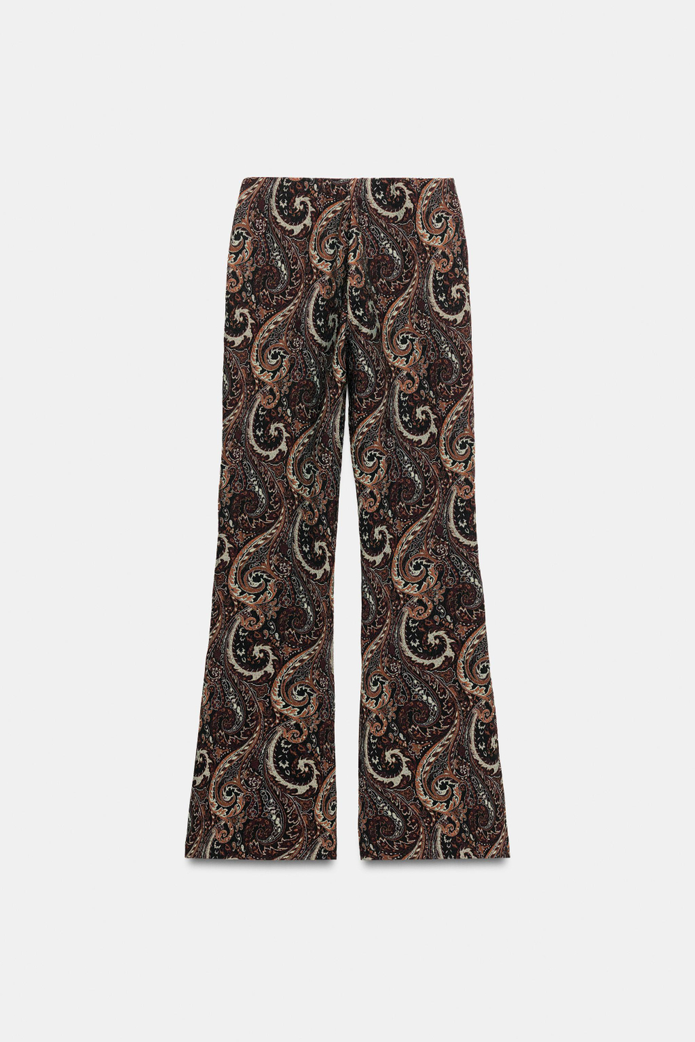 ЖАККАРДОВЫЕ БРЮКИ FLARE — ZARA