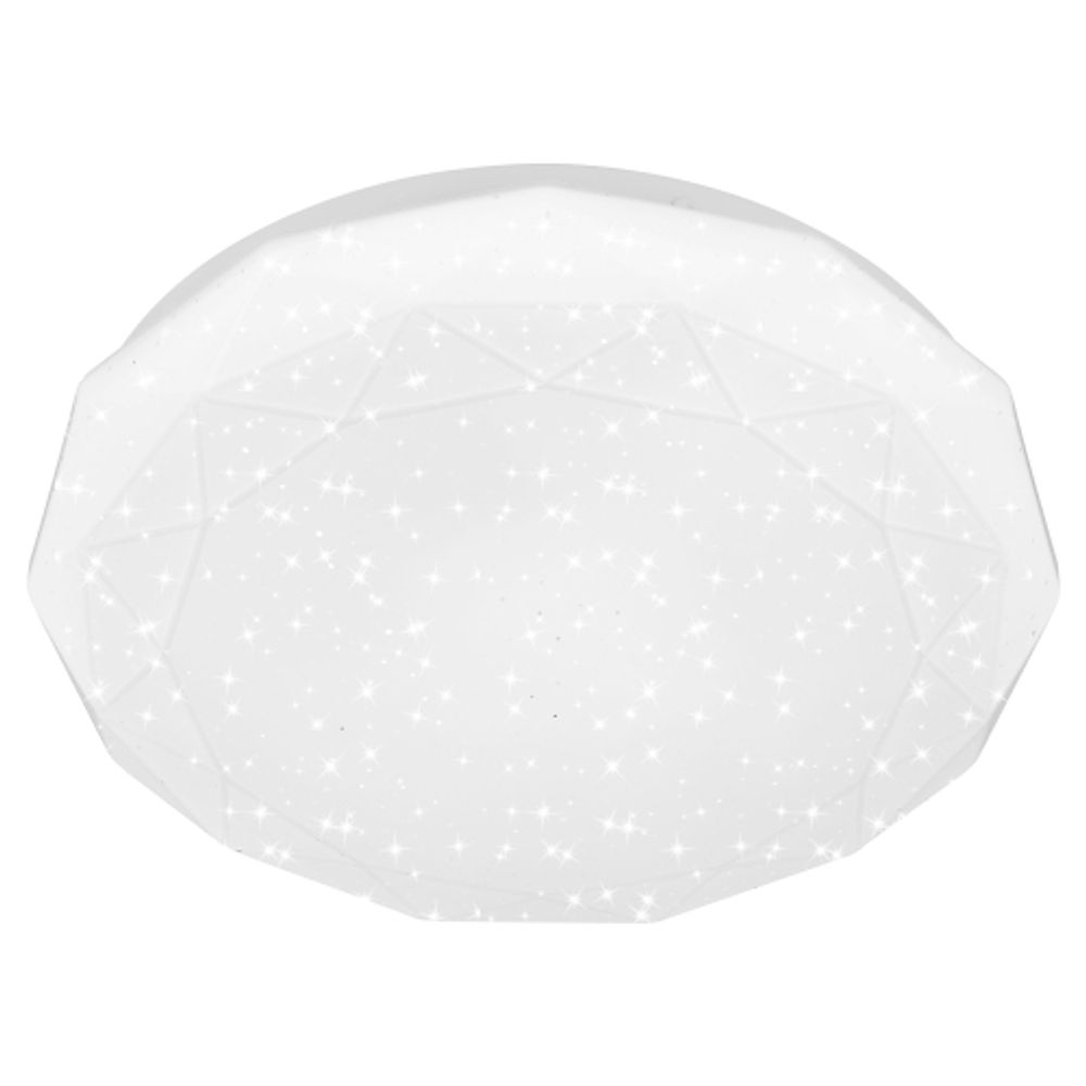 Светильник потолочный светодиодный ЭРА Классик без ДУ SPB-6 Slim Sparkle 24W-4K 4000K | Светильники SPB-6 без ДУ