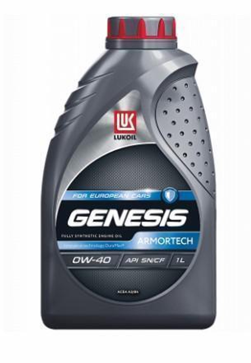 Масло моторное Лукойл Genesis Armortech 0W-40 SN/CF синтетическое 1л