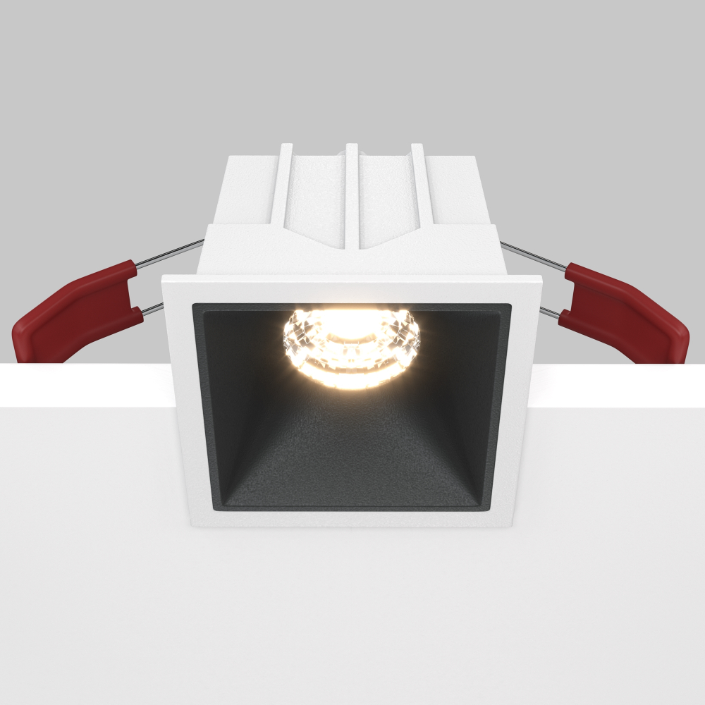 Встраиваемый светодиодный светильник Maytoni Alfa LED DL043-01-10W3K-D-SQ-WB