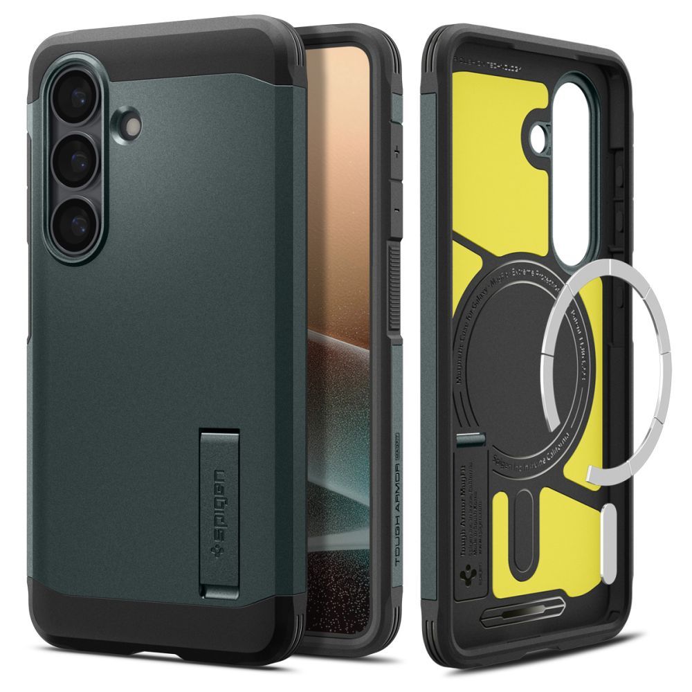 Чехол Spigen Tough Armor Mag для Samsung Galaxy S26+ Plus Abyss Green