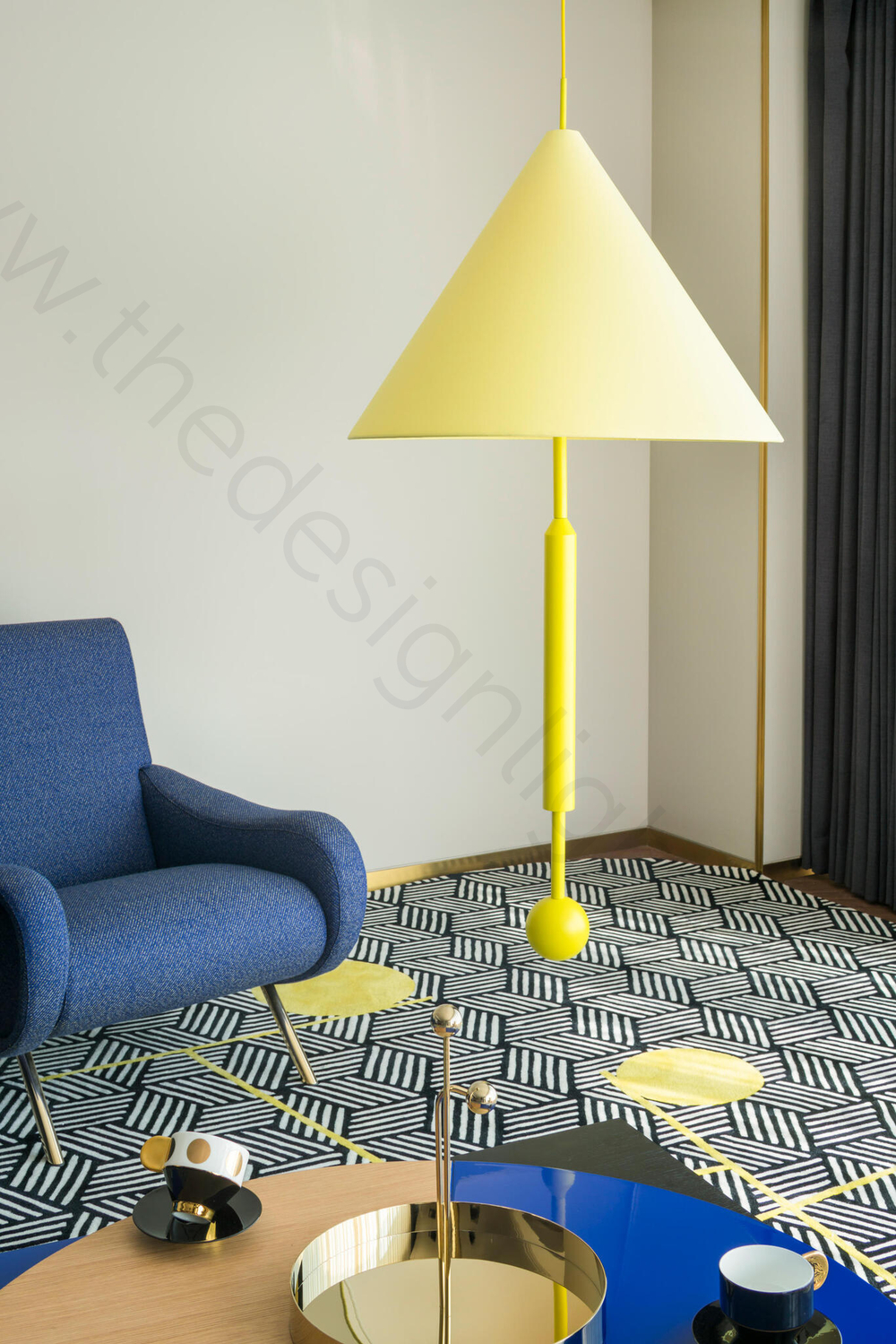 Pendant design lamp Object of Discussion by Thomas Dariel