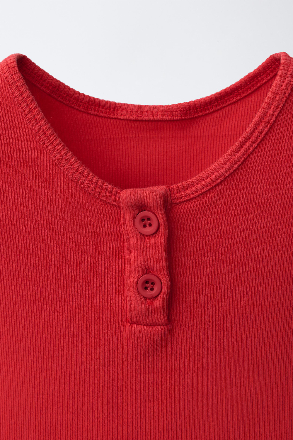 ZARA X PUKAS ОДНОТОННЫЙ ТОП PUKAS SURF, КРАСНЫЙ