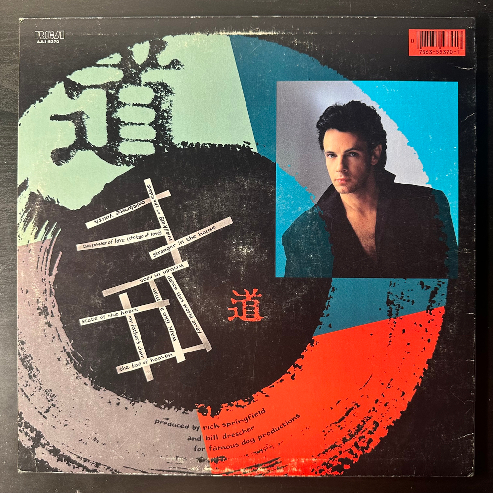 Rick Springfield ‎– Tao (США 1985г.)