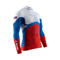 Футболка X-Bionic Energy Accumulator 4.0 Patriot Shirt Turtle Neck Lg Sl Russia Russia National