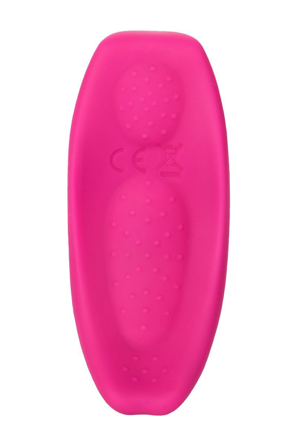 Розовый вибратор FLIRTY для ношения в трусиках (Цвет: розовый)
