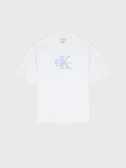 Футболка Calvin Klein Monologo Outline Graphic Classic Bright White
