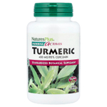 NaturesPlus, Herbal Actives, куркума, 400 мг, 60 капсул