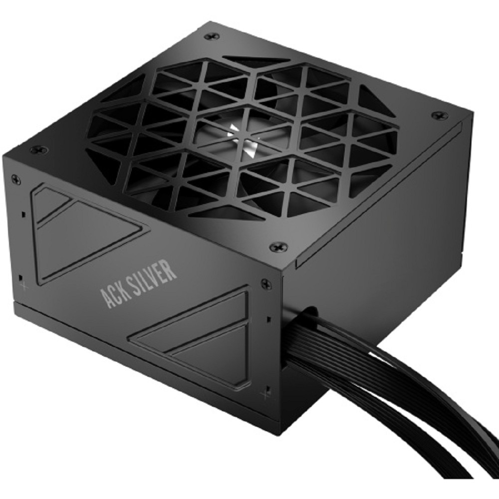 Блок питания 1STPLAYER Блок питания ACK SILVER 850W Black / ATX 3.1, APFC, 80 PLUS Silver, Double Forward, DC-DC, full Teapo caps, 140mm fan, non-modular / HA-850BA7-BK