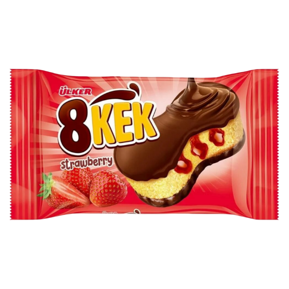"8 КЕК" кекс с клубничной начинкой 40г