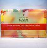 Набор чая TAYLORS "Accorted Green teas and frut infusions" зеленый и фьюжн ассорти 48 пакетиков 96 г (из Финляндии)