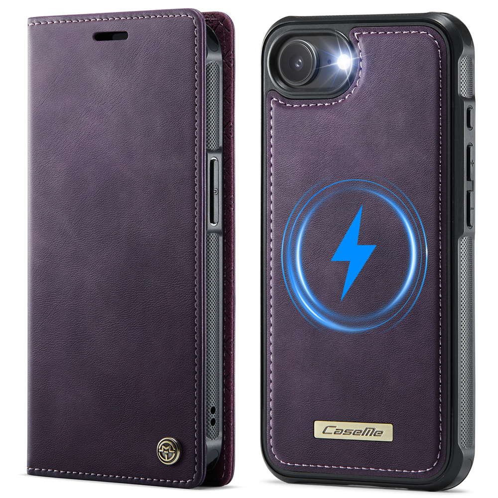 Чехол-кошелек CaseMe 2 in 1 MagSafe iPhone 16E