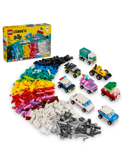 Конструктор Лего Классик Креативный транспорт | LEGO Classic Creative Vehicles 11036, 900 деталей (5+)